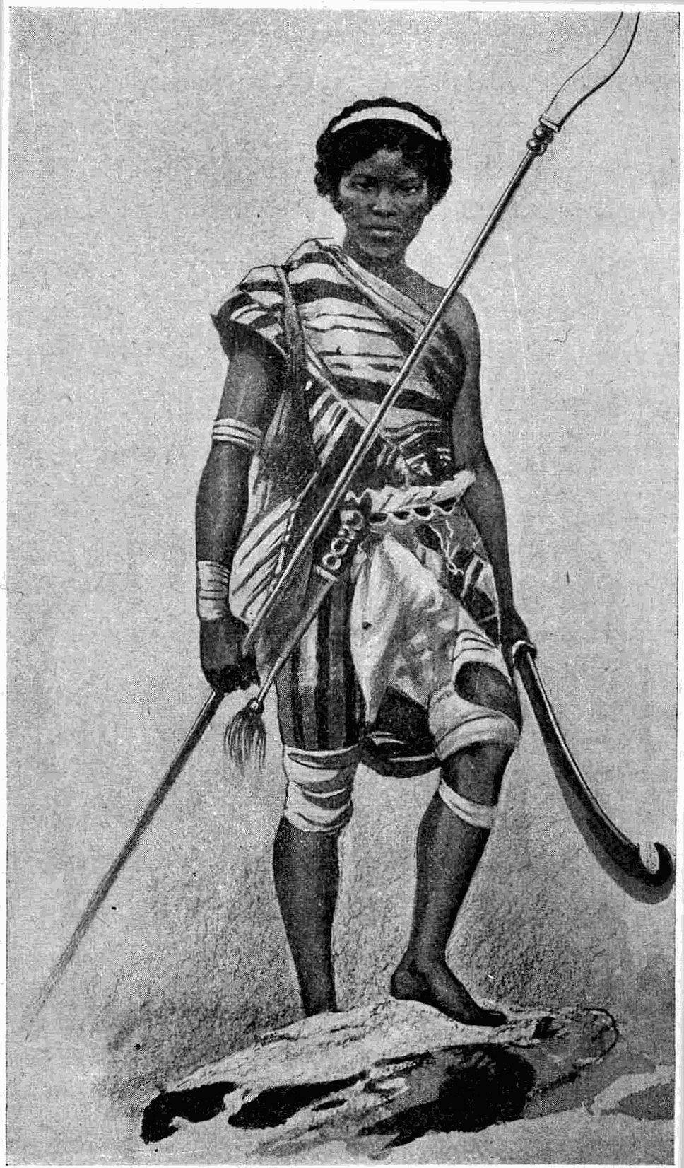 A Dahomey “Amazon” (Agojie)